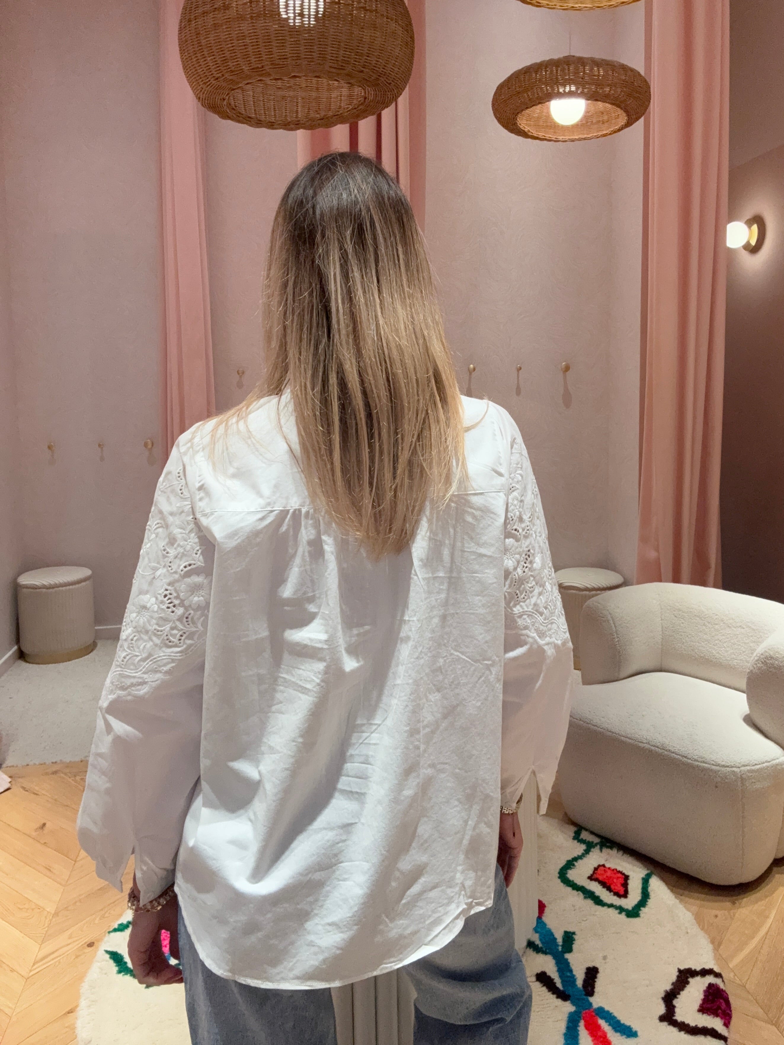 CHEMISE FLEURI