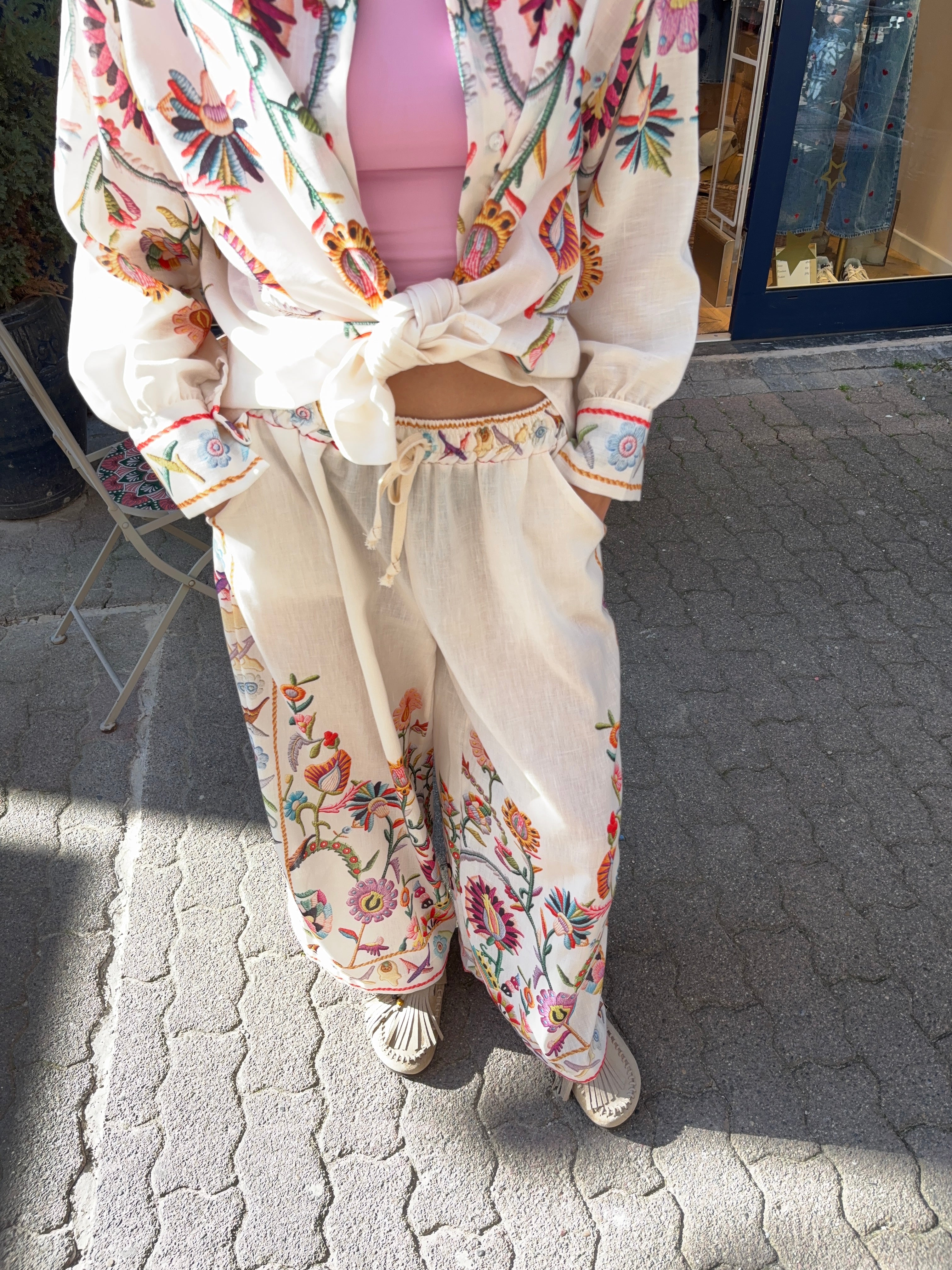 CHEMISE FLEURE