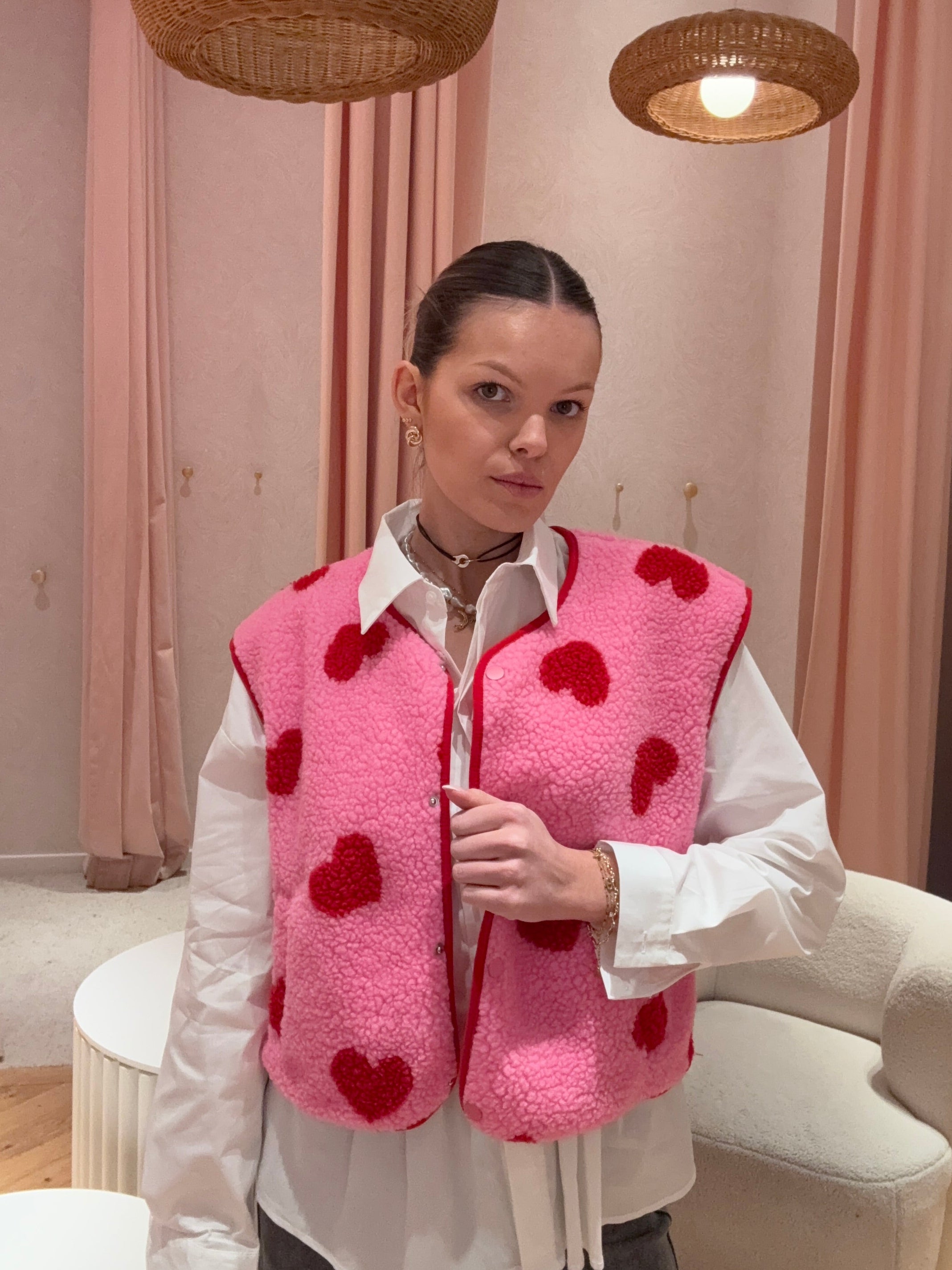 GILET COEUR