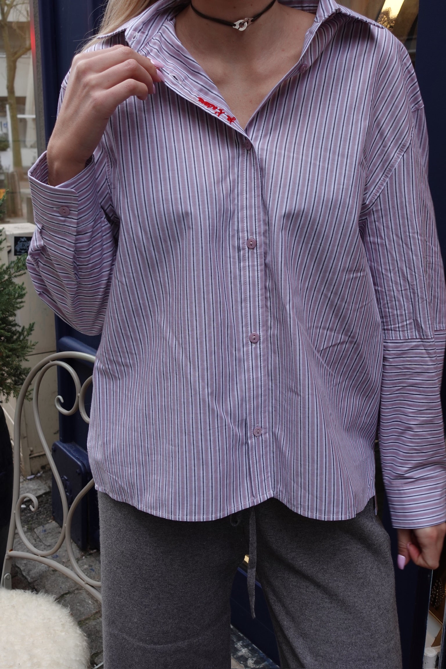 CHEMISE RAYEES DARIA