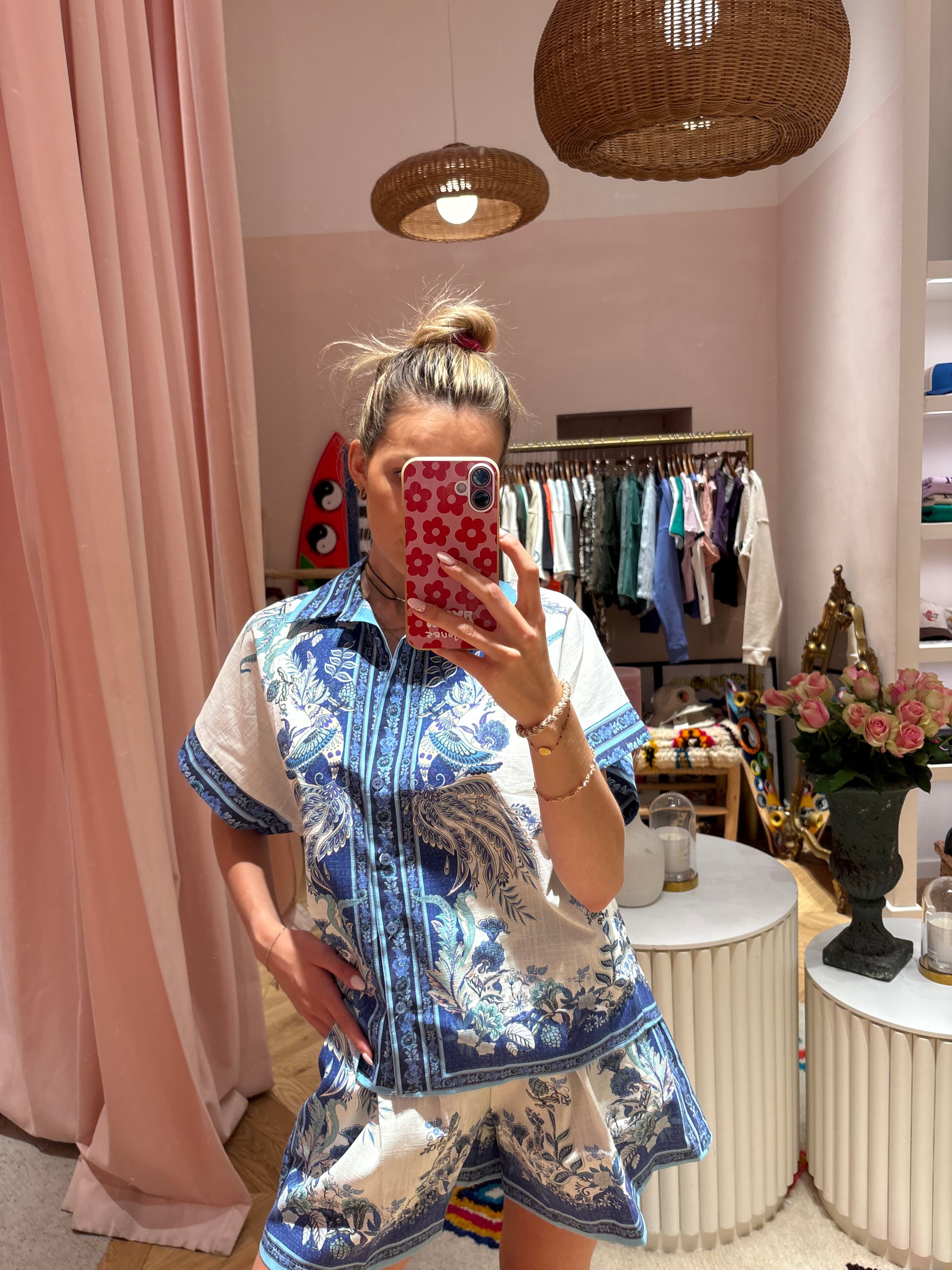 ENSEMBLE LINO BLUE
