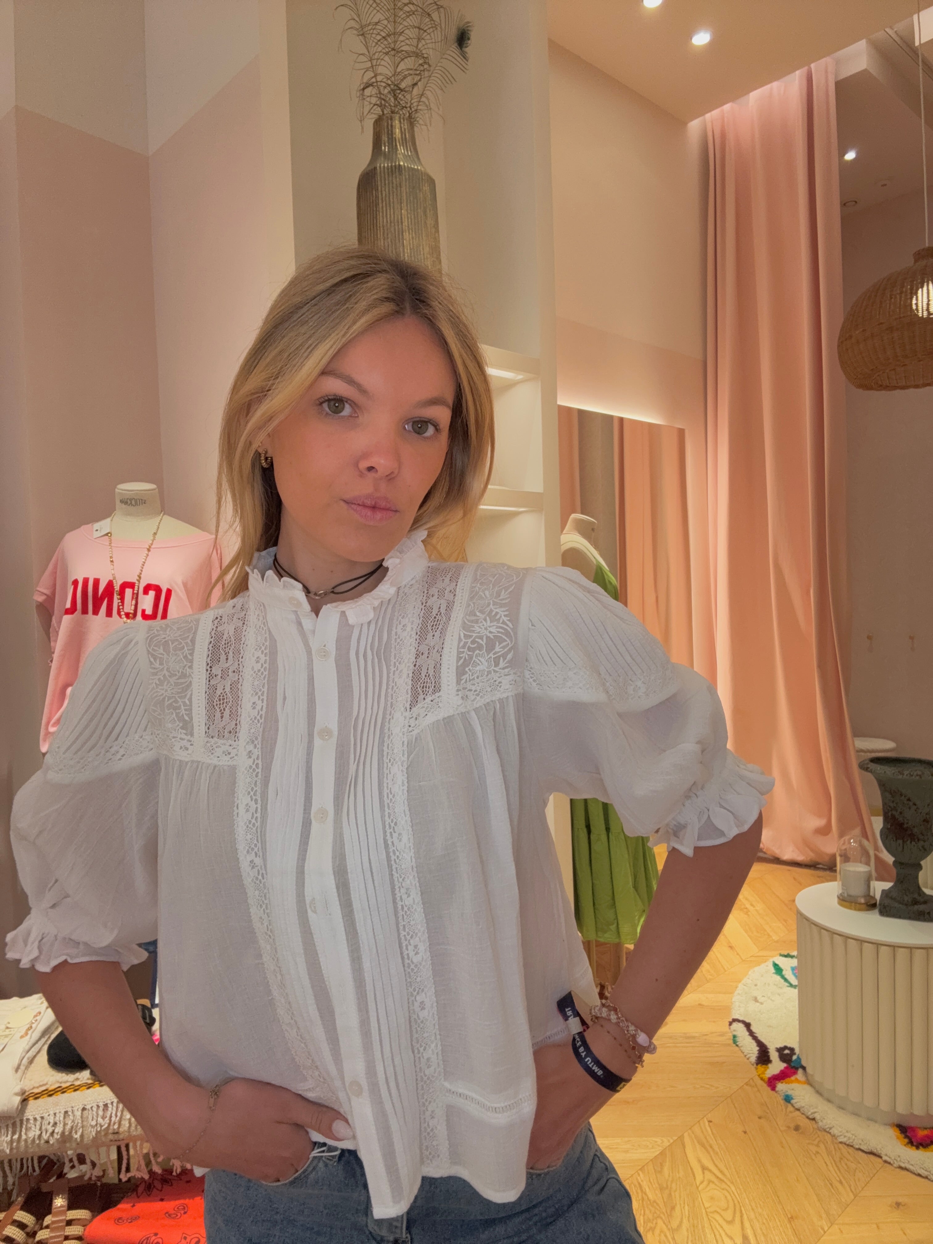 CHEMISE WHITA