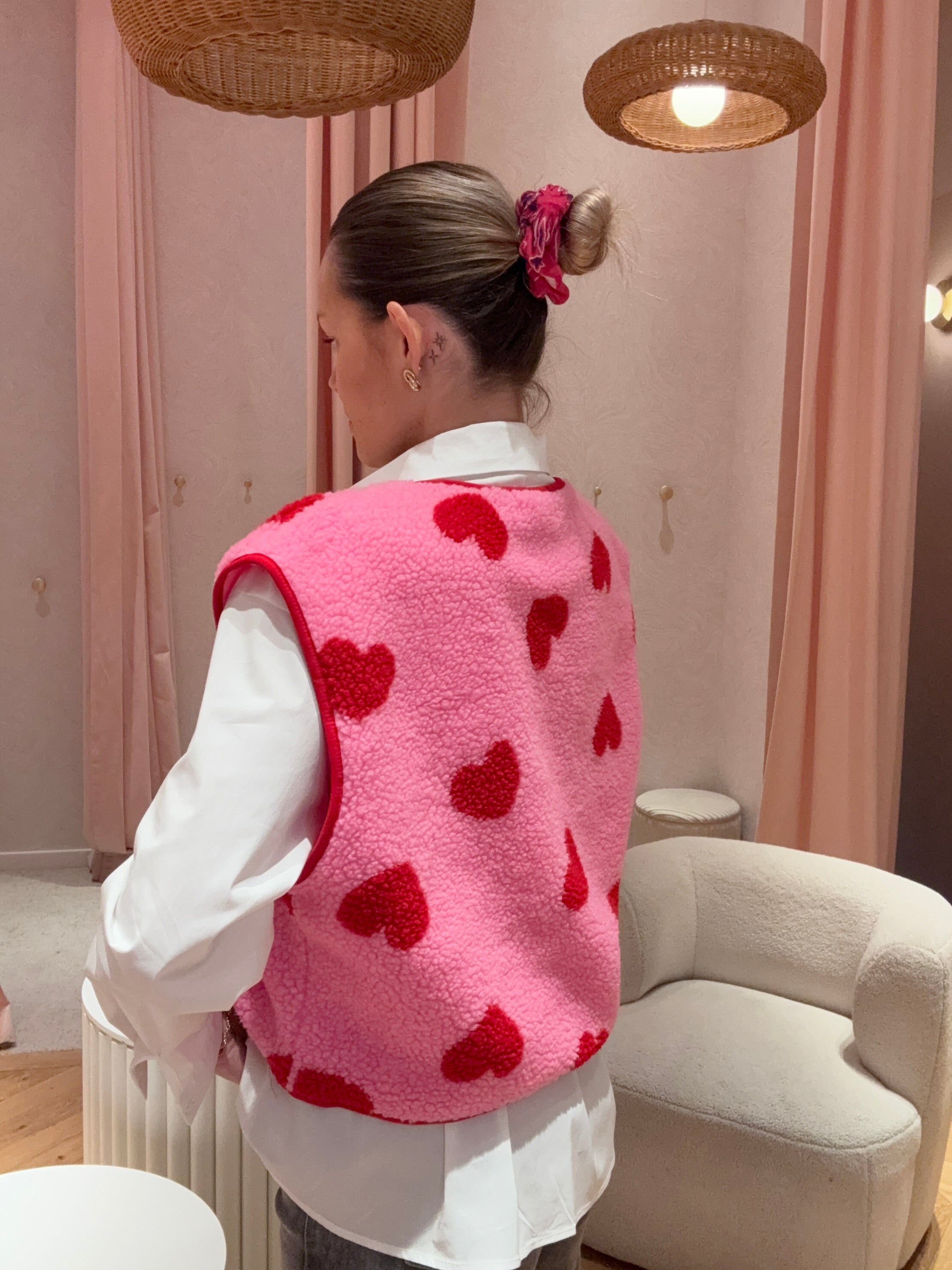 GILET COEUR