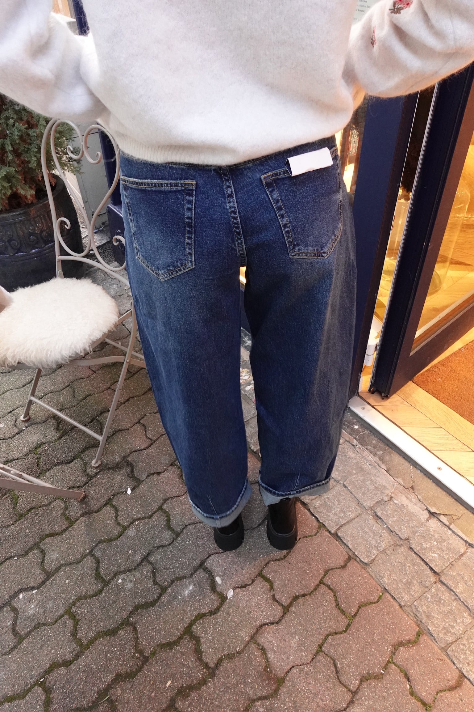 JEANS LILA