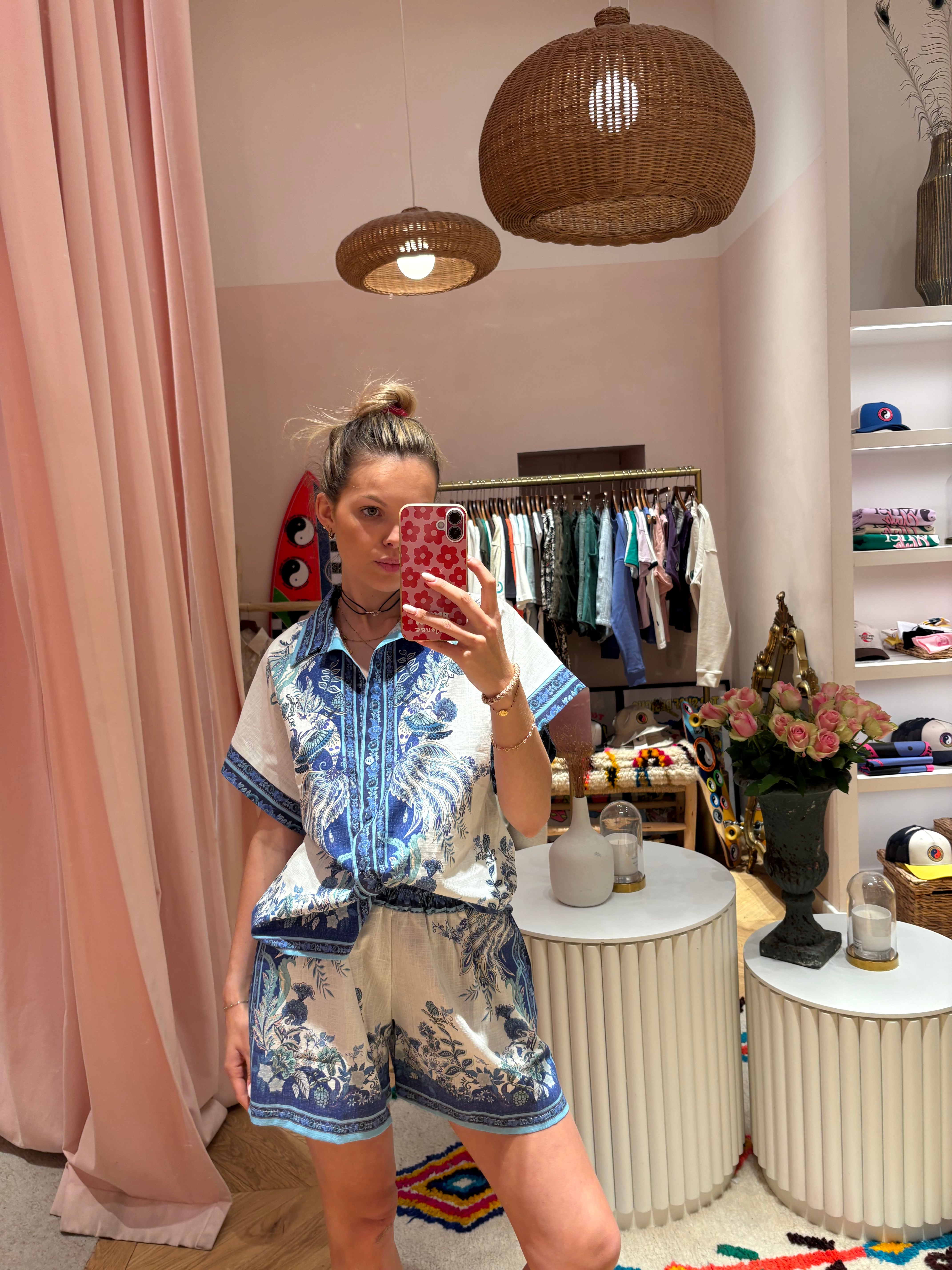 ENSEMBLE LINO BLUE