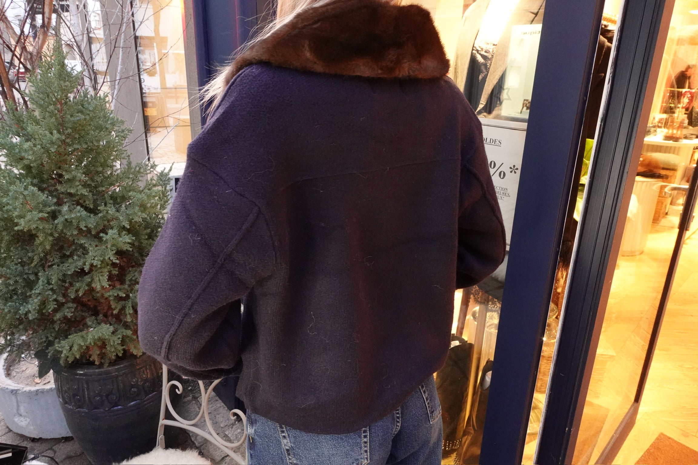 GILET FOURRURE