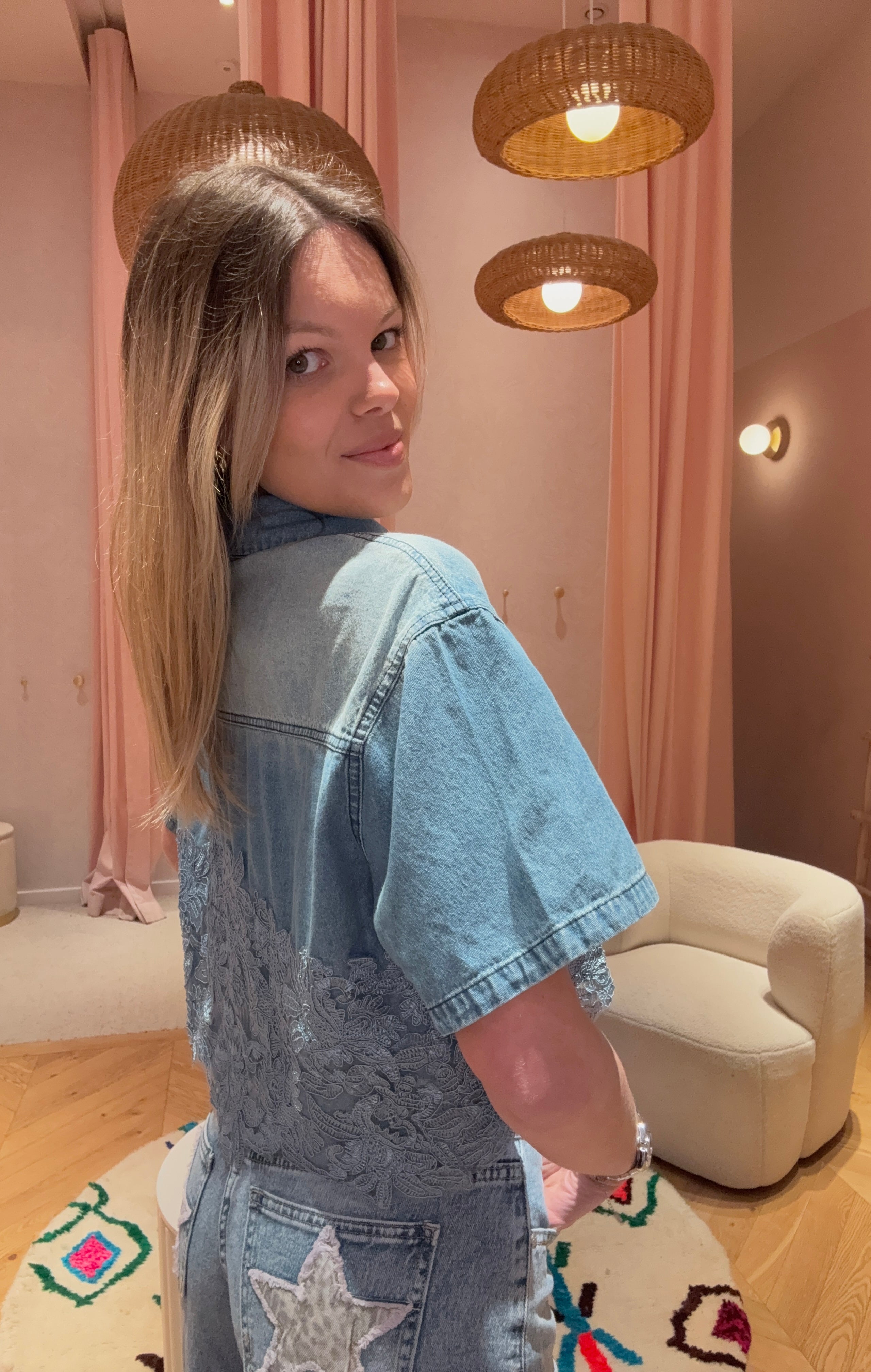 CHEMISE EN JEANS