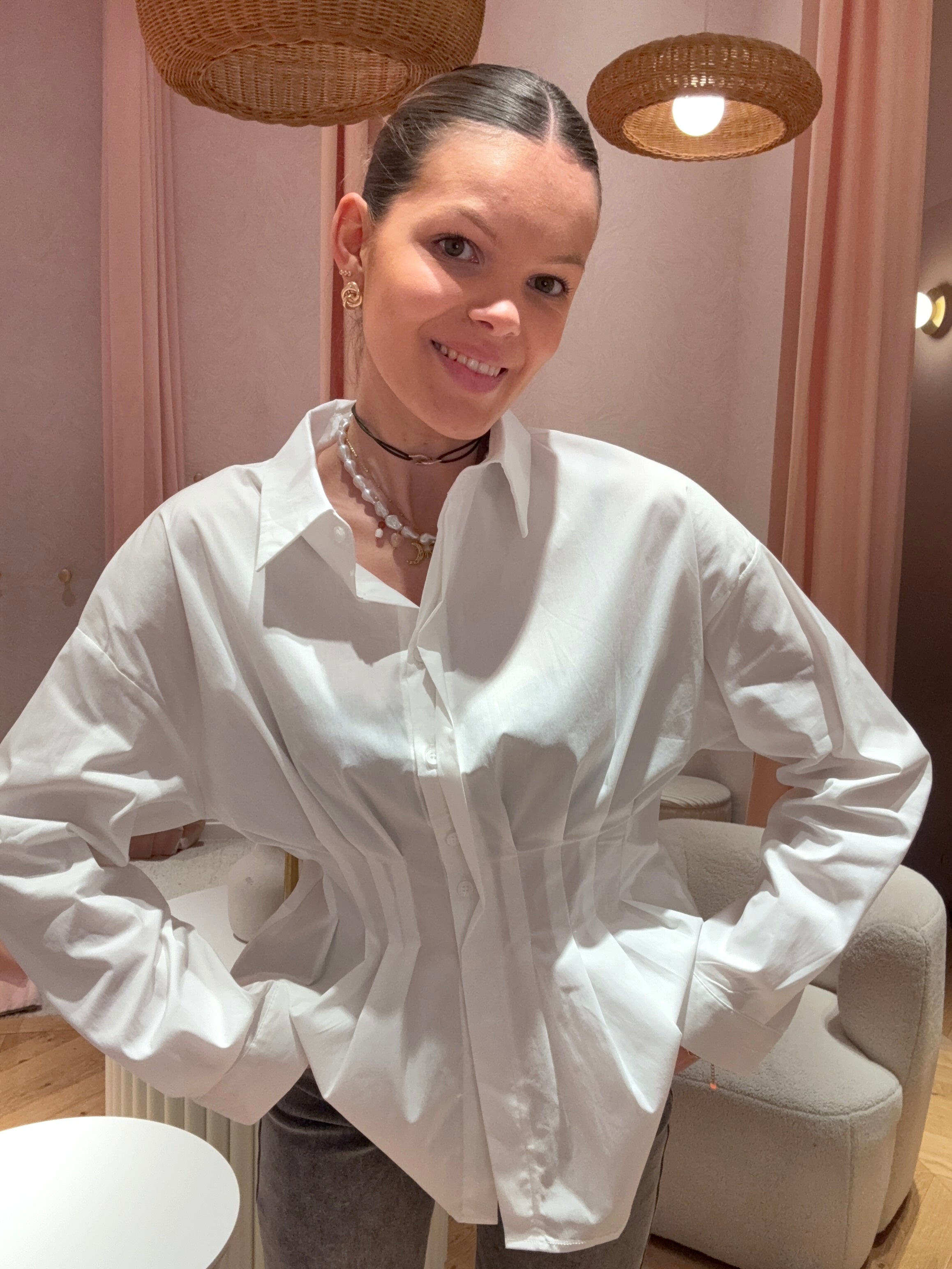 CHEMISE CEINTUREE