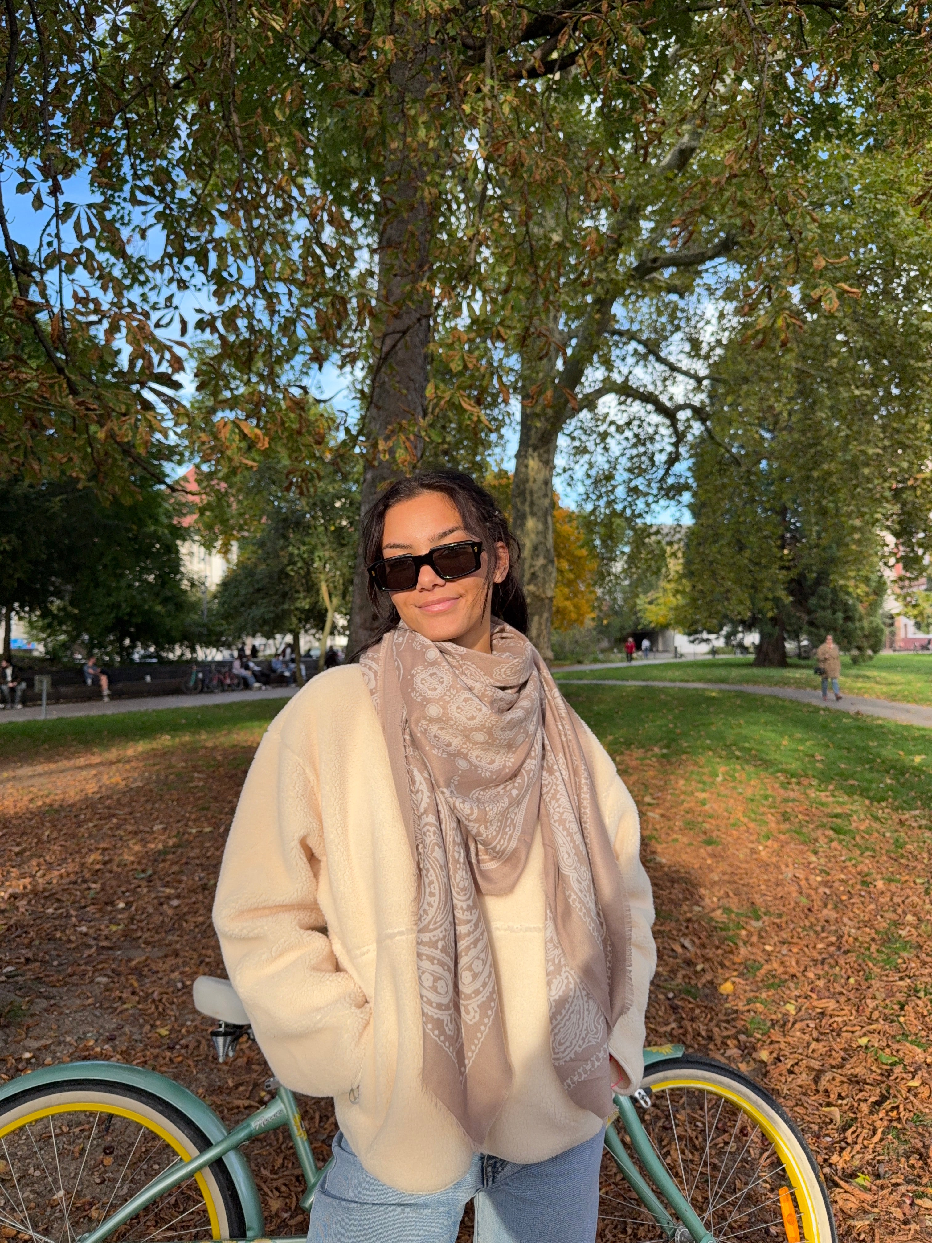 Écharpe BANDANA taupe