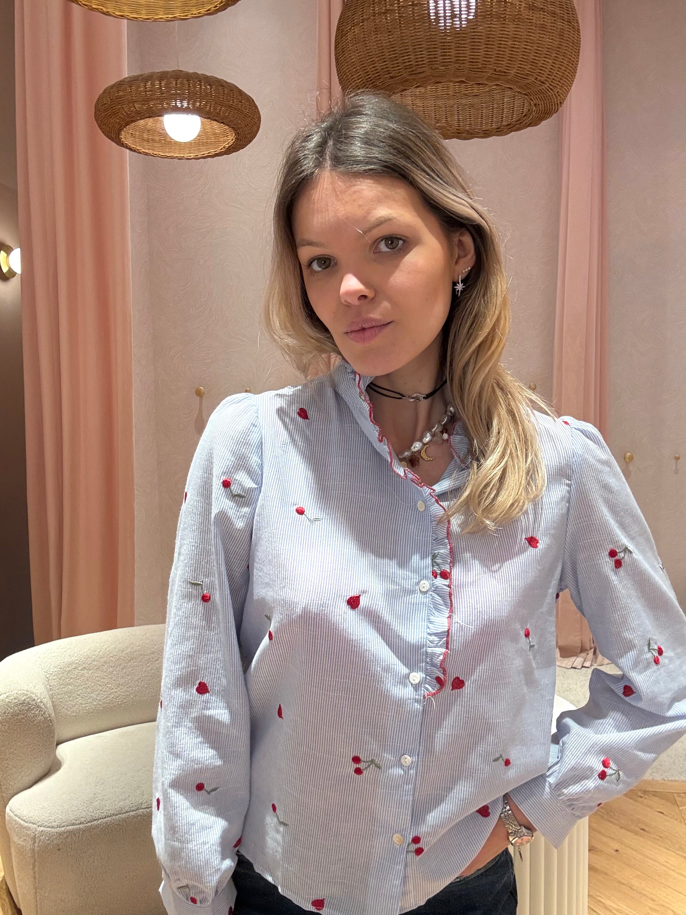 CHEMISE CERISE
