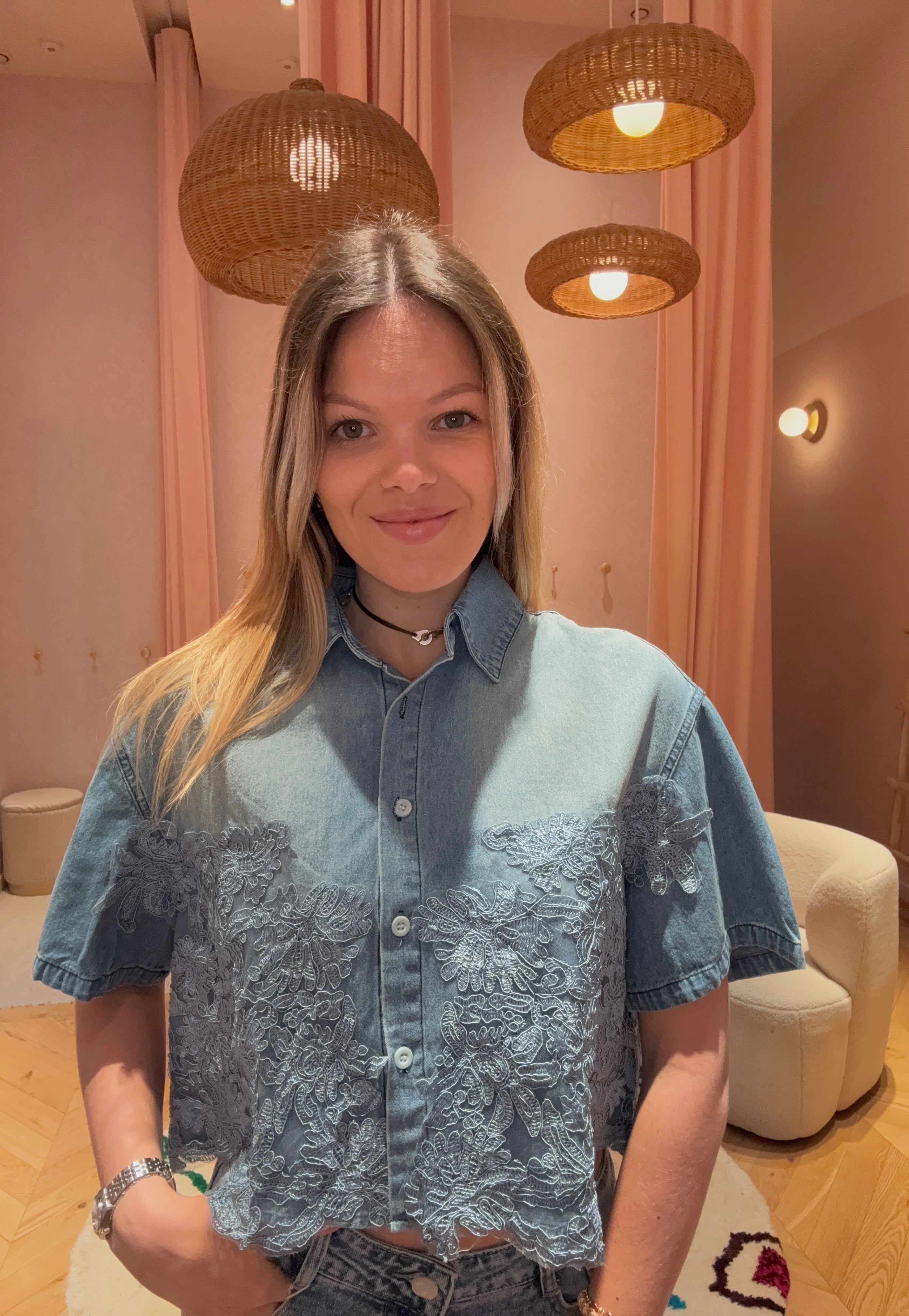 CHEMISE EN JEANS