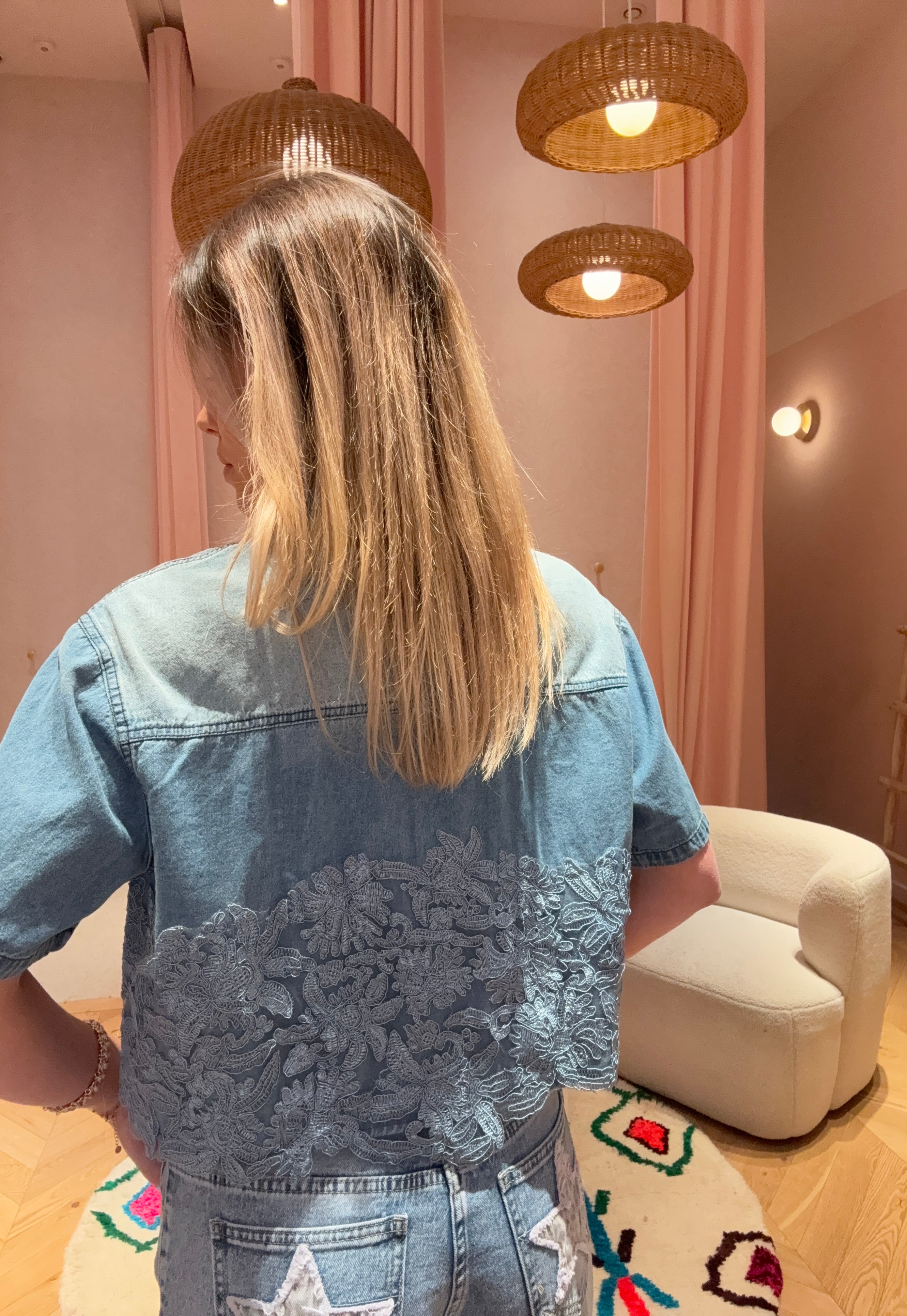 CHEMISE EN JEANS