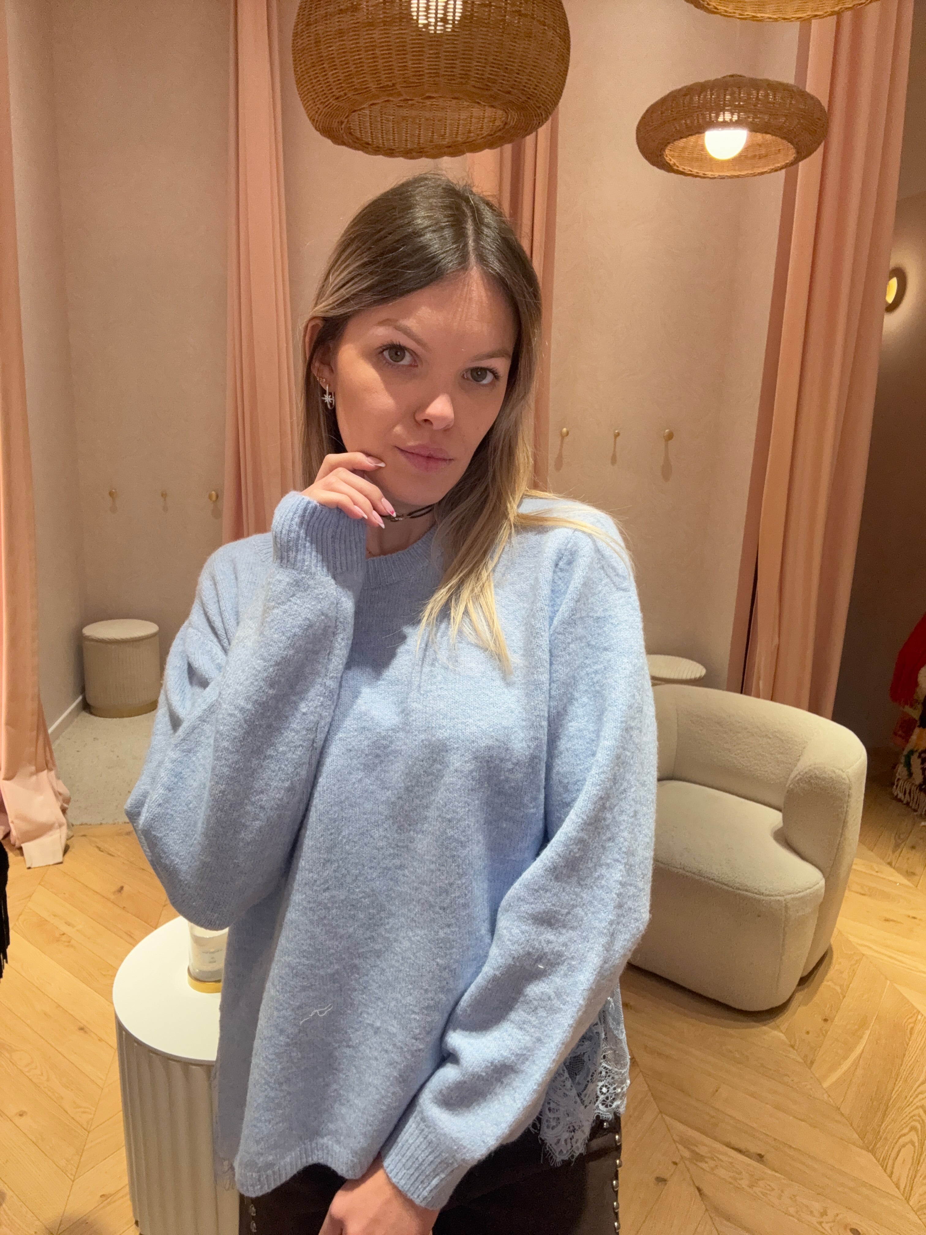 PULL DENTELLE