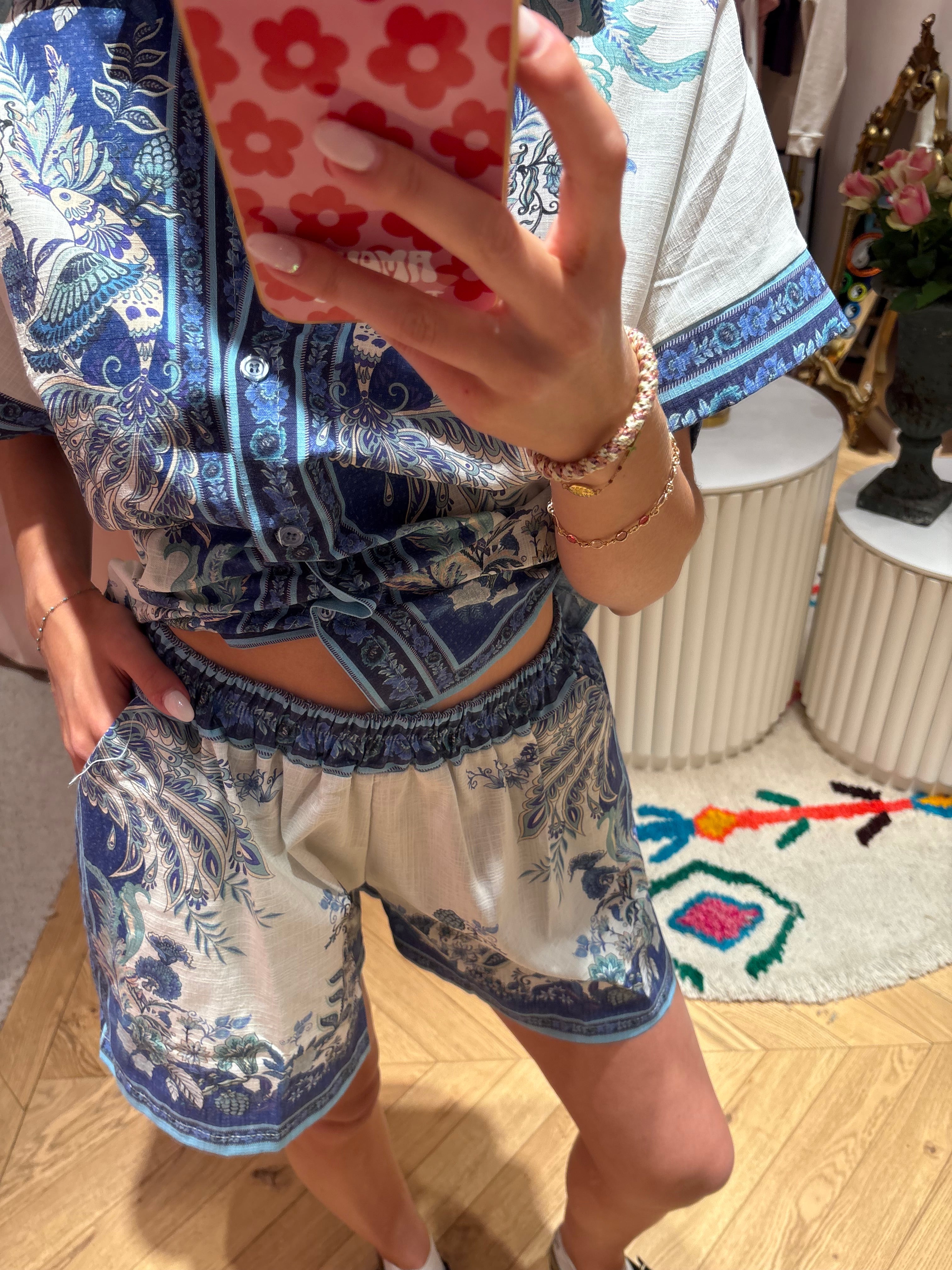 ENSEMBLE LINO BLUE