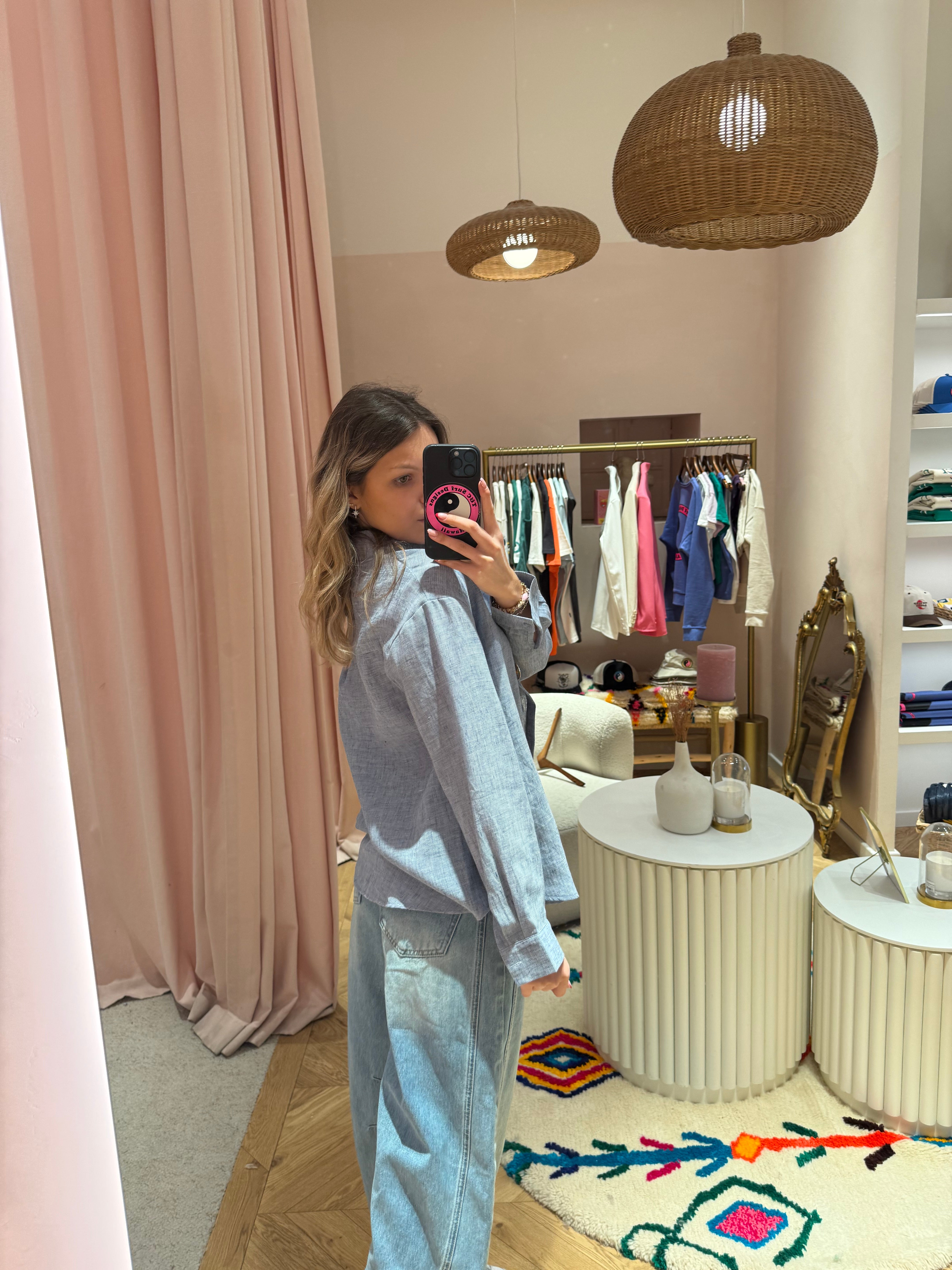 CHEMISE CELESTE