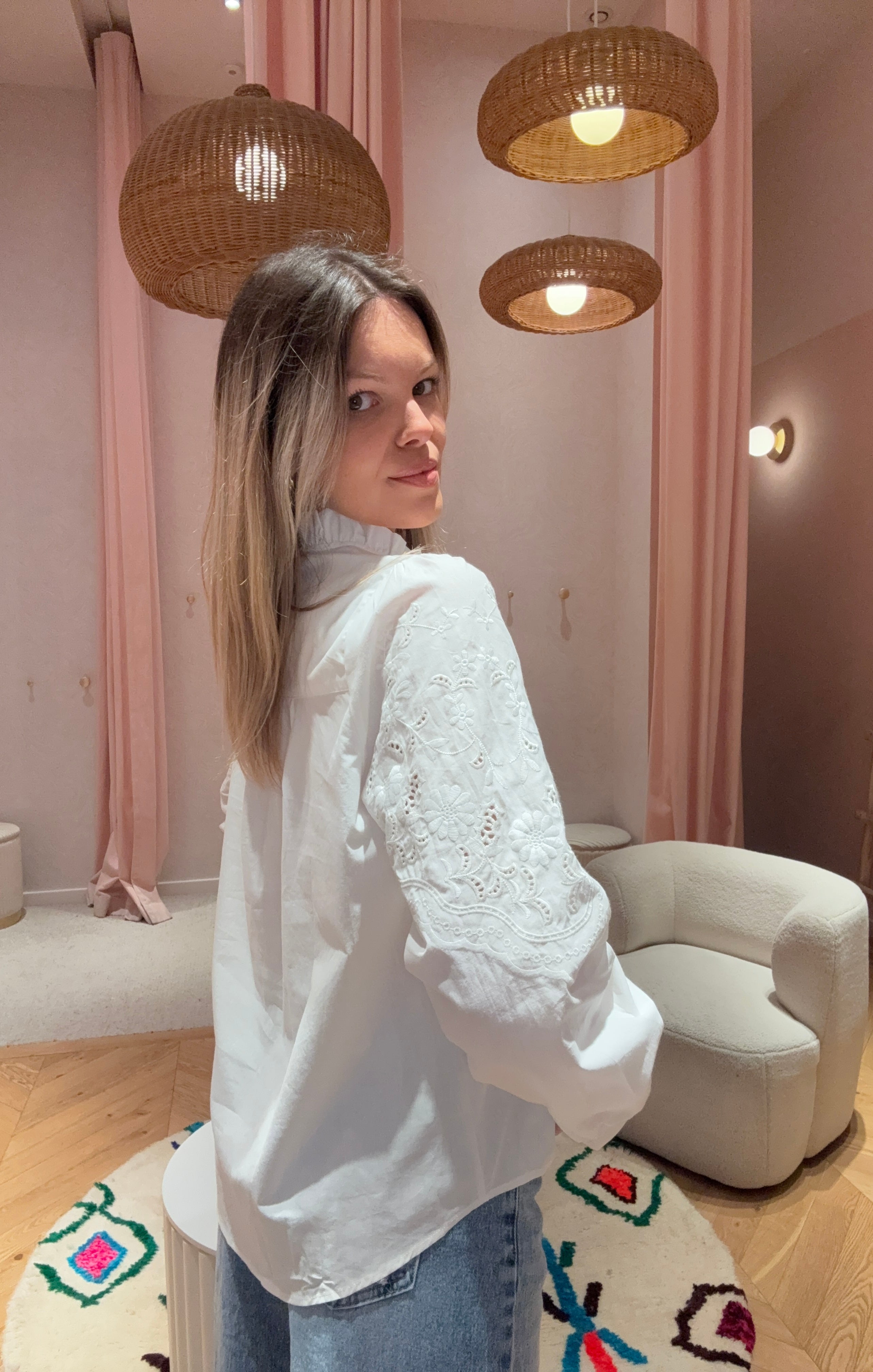 CHEMISE FLEURI